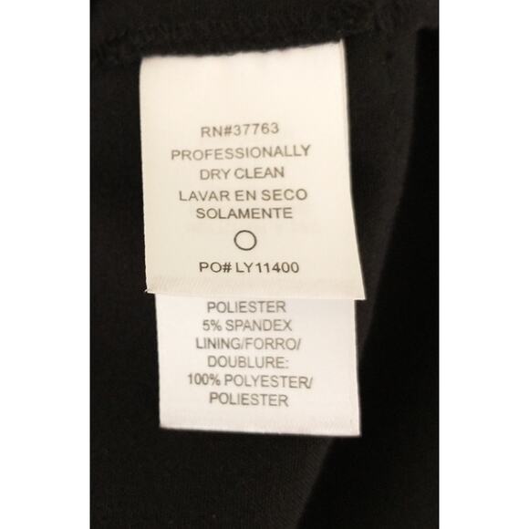 Laundry by Shelli Segal Cocktail Dress Wmn's Sz 8 Black Sequined Sleeveless - Picture 12 of 14